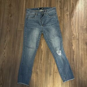 Kut From the Kloth Connie high rise fab ab crop sz 8